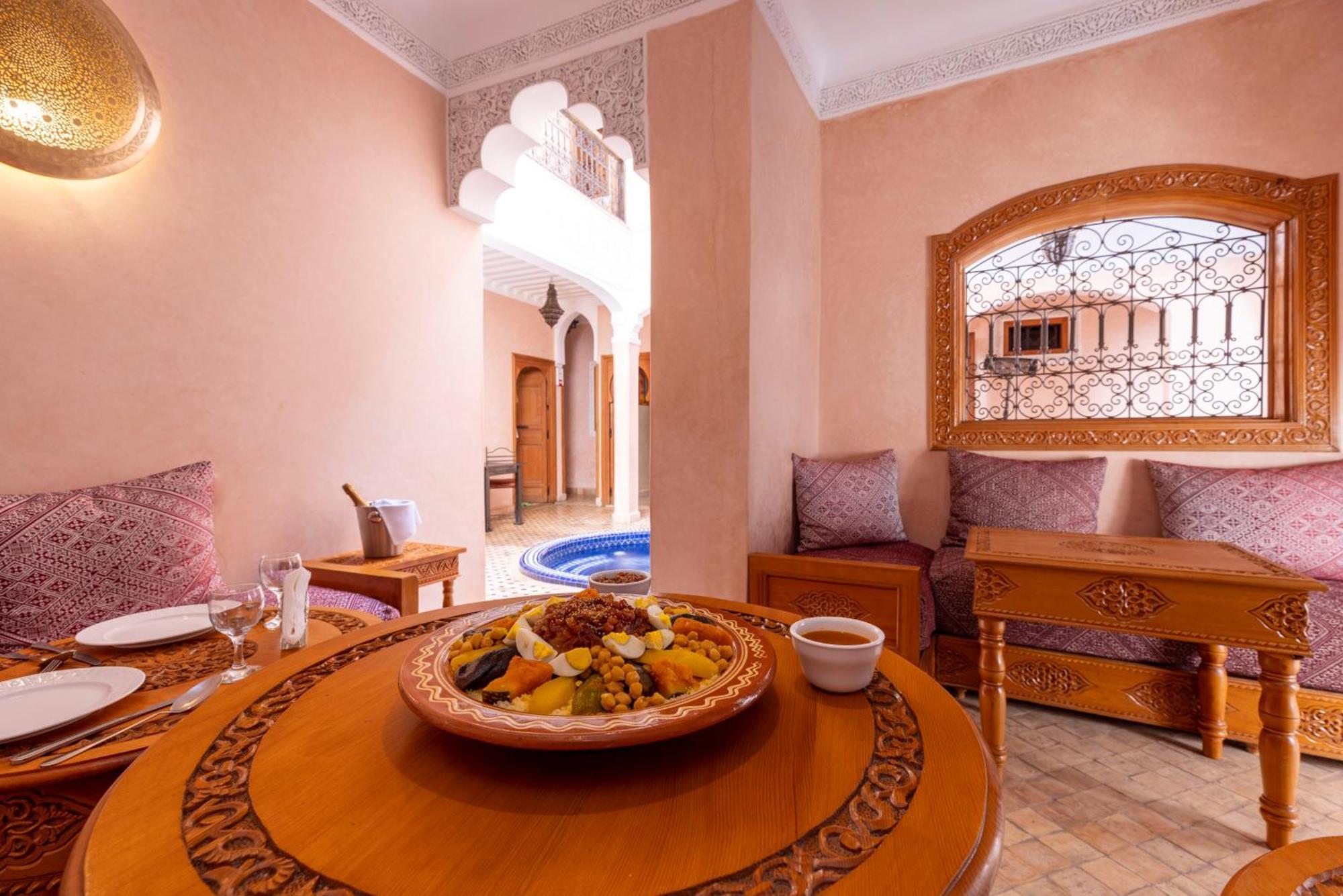 Riad Arbre Bleu Marrakesh Exterior foto