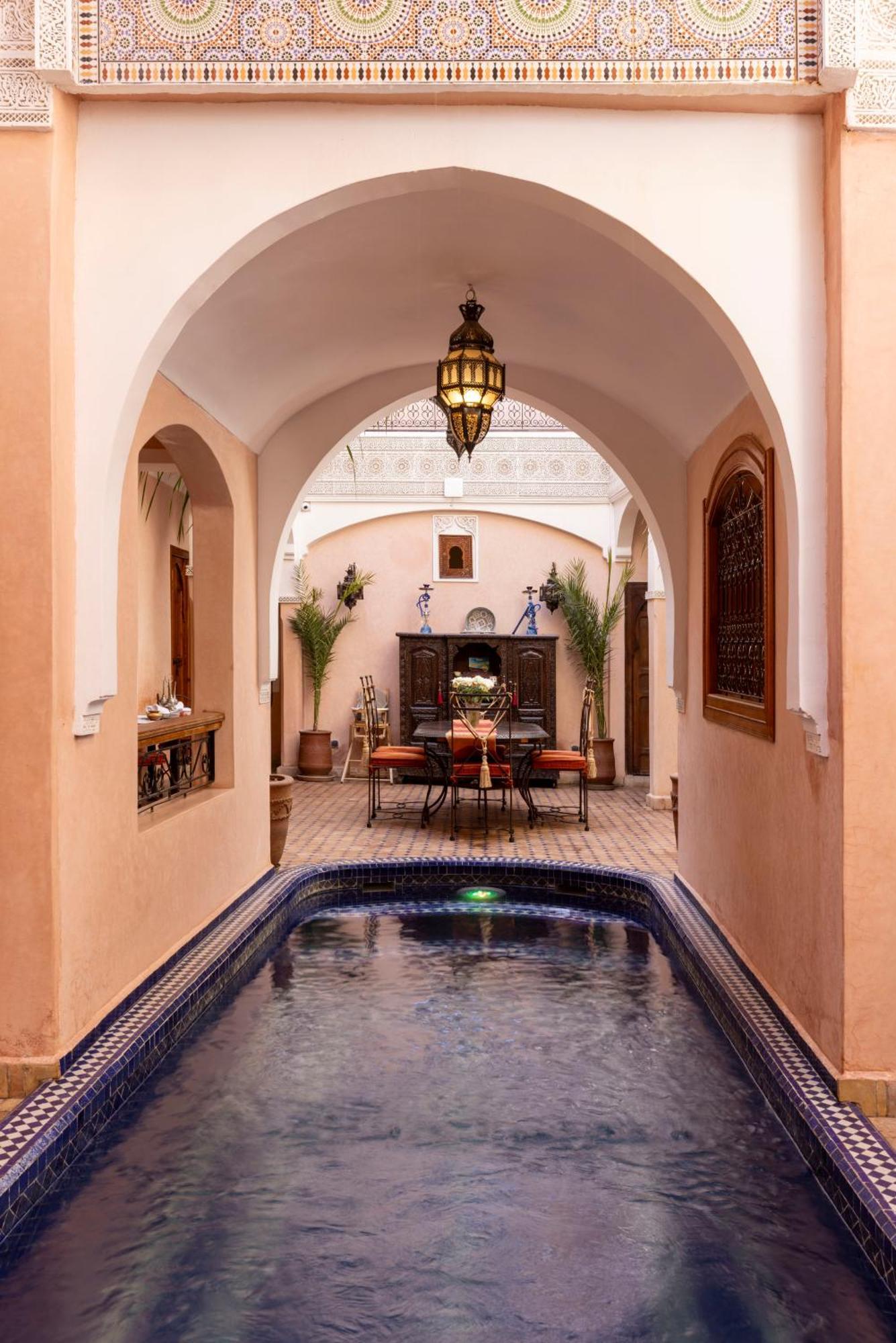 Riad Arbre Bleu Marrakesh Exterior foto