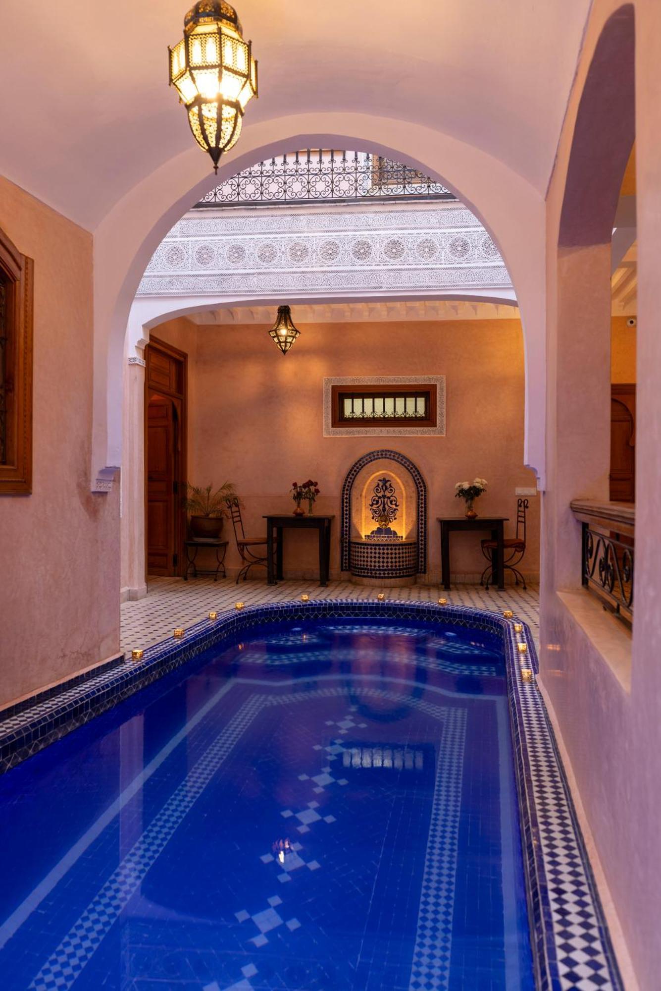 Riad Arbre Bleu Marrakesh Exterior foto