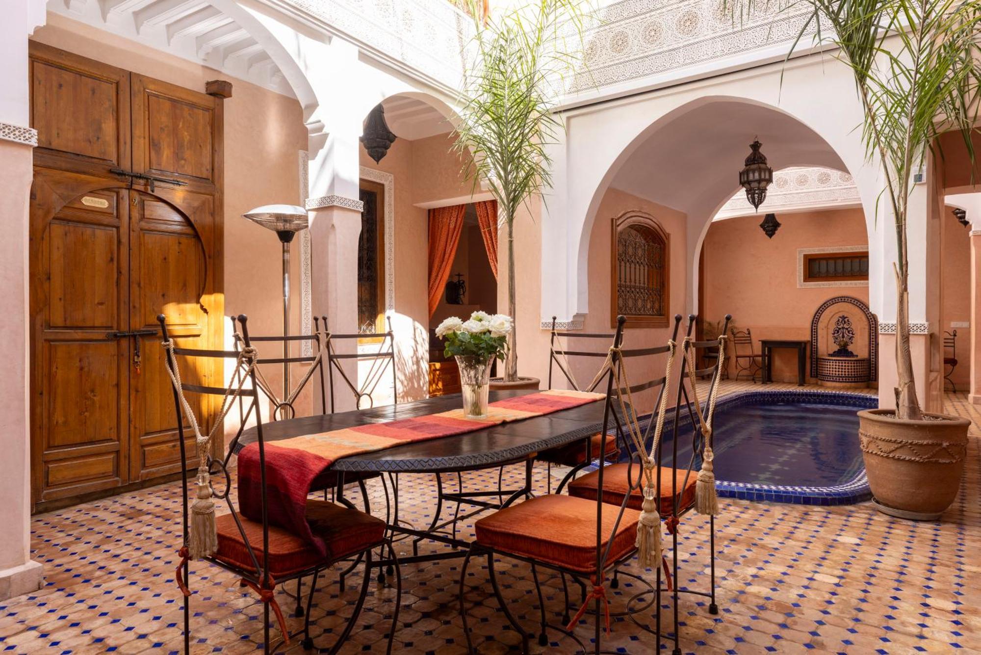 Riad Arbre Bleu Marrakesh Exterior foto