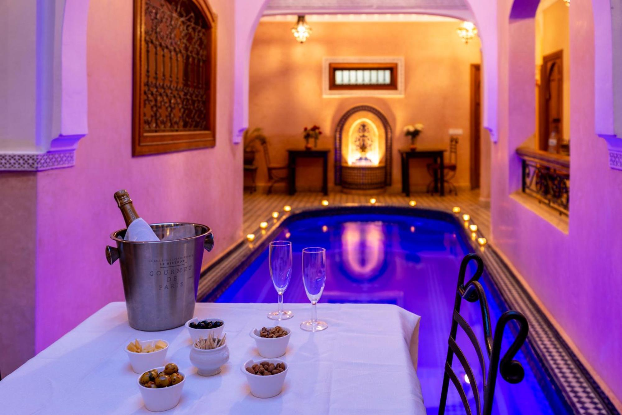 Riad Arbre Bleu Marrakesh Exterior foto