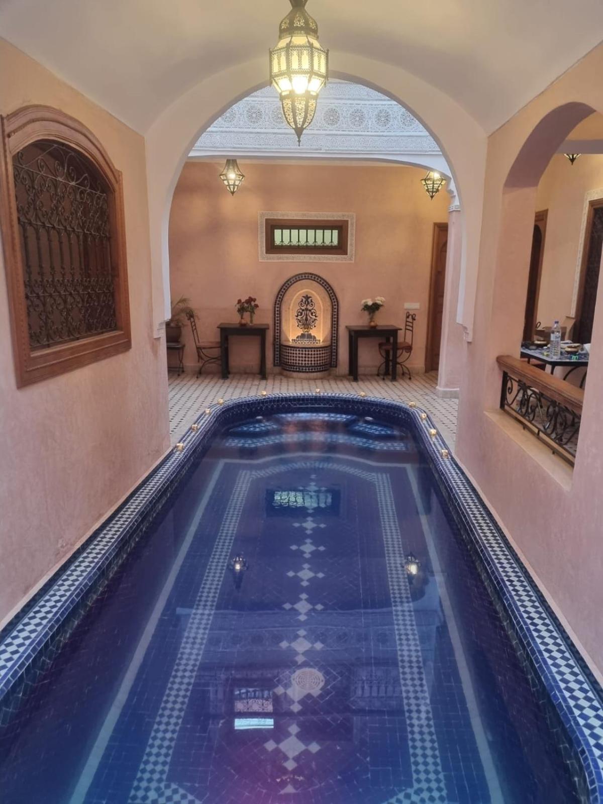 Riad Arbre Bleu Marrakesh Exterior foto