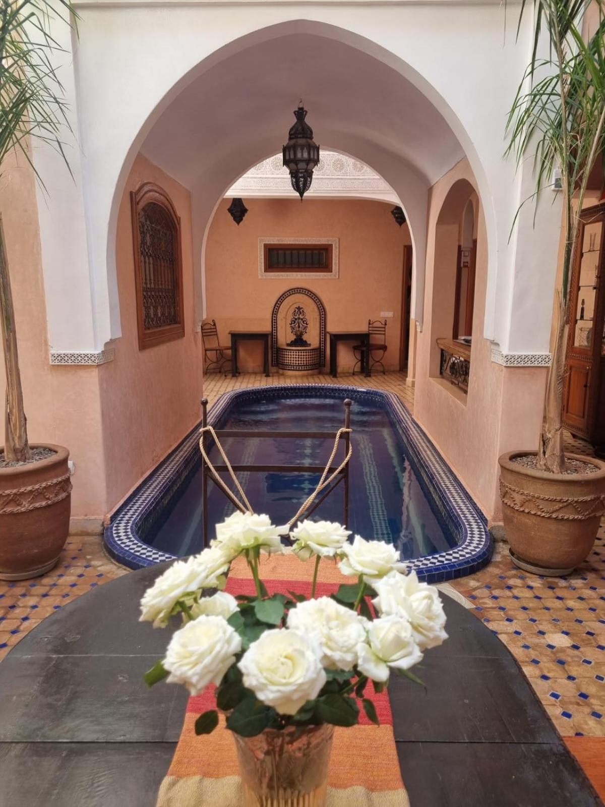 Riad Arbre Bleu Marrakesh Exterior foto