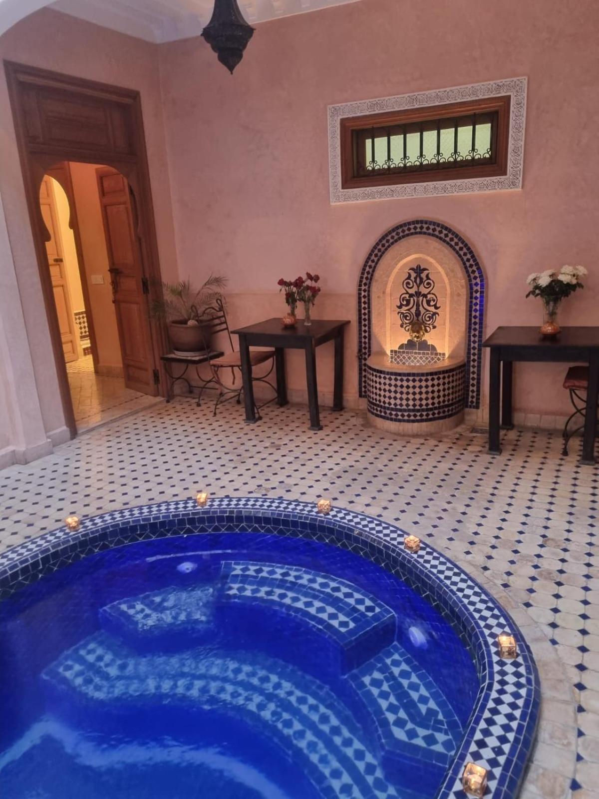 Riad Arbre Bleu Marrakesh Exterior foto