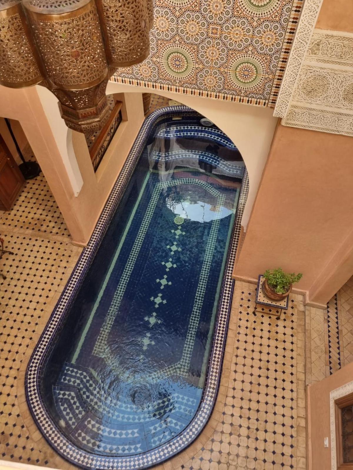 Riad Arbre Bleu Marrakesh Exterior foto